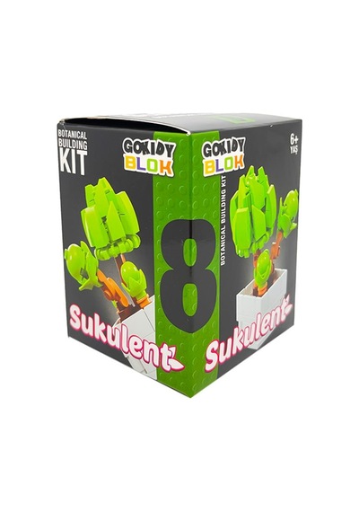 Gokidy Blok Sukulent Bitki Yapım Seti No 8 Oza61531