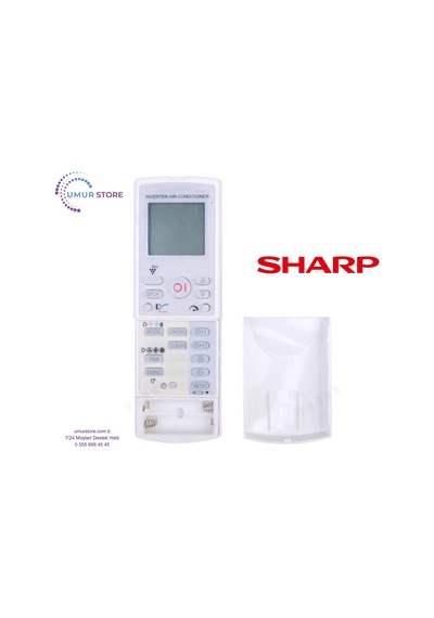 Sharp Ay-xpc9vmr Uyumlu Klima Kumandası