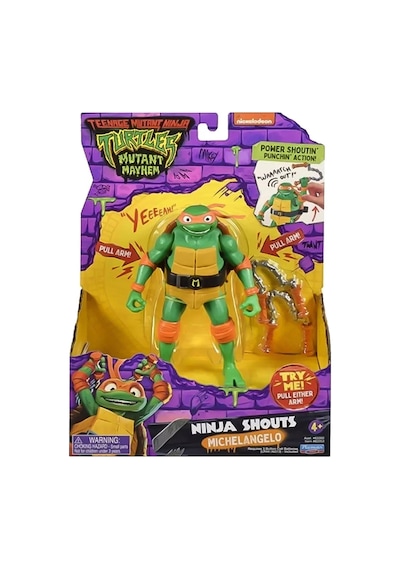 TMNT Delüks Aksiyon Figürler Michelangelo TU800000