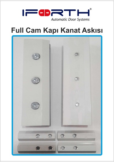 Fotoseli Kapı Cam Askısı / Sıkıştırmalı Cam Tutucu / Ful Cam