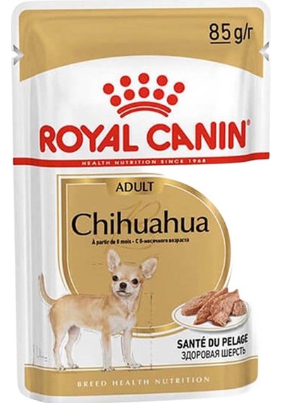 Pouch Chihuahua Irkı Özel Yaş Maması 85 Gr