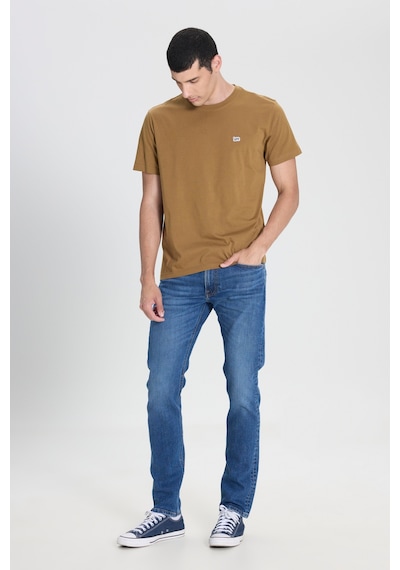 Lee Luke Slim Fit Dar Kesim Normal Bel Dar Paça İndigo Jean Denim Pantolon Mavi