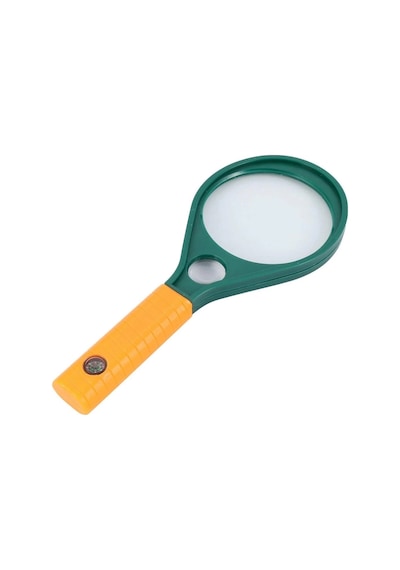 Optik Cam El Büyüteç 65mm 6x 4x Pusulalı Çocuklar Ve Yetişkinler Mg89075 -