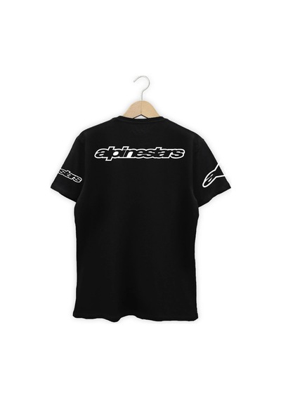 Alpinestars Baskılı Tişört Siyah