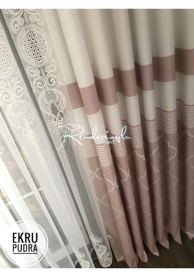 Fon Perde Gofrelli Panel Fon 8 Farklı Renk Seçeneği