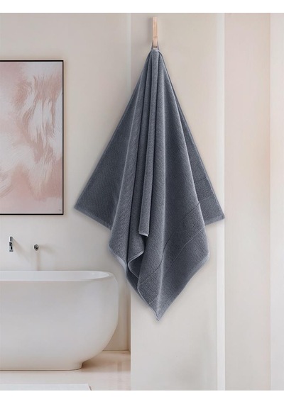 Cotton %100 Banyo Havlusu 70x140 Cm Mavi