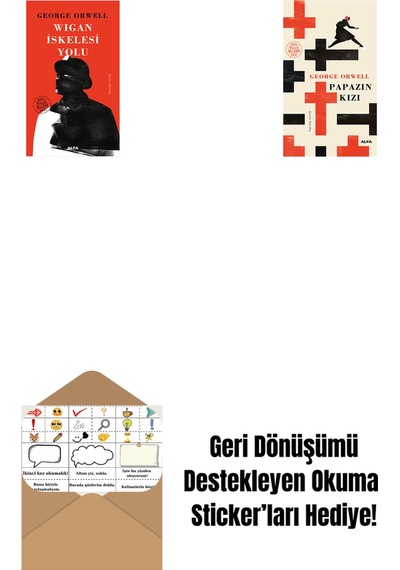 Wigan İskelesi Yolu + Papazın Kızı Ciltli + Okuma Sticker'ları