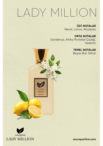 Azura K70 Style Kadın Parfüm EDP 60 ML