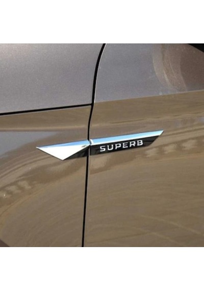 Superb 4'Lü Çamurluk Logosu / Yacı132 (537578954)