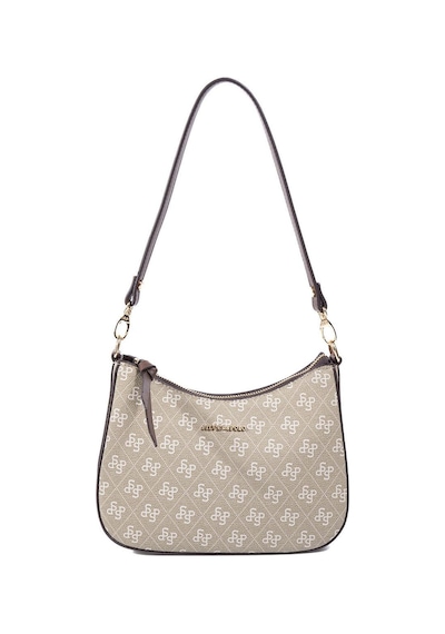 Silver Polo Sp1259 Kadın Omuz Çantası Monogram Y.yeşil-kahve