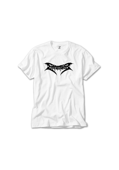 Dismember Logo Beyaz Tişört Beyaz