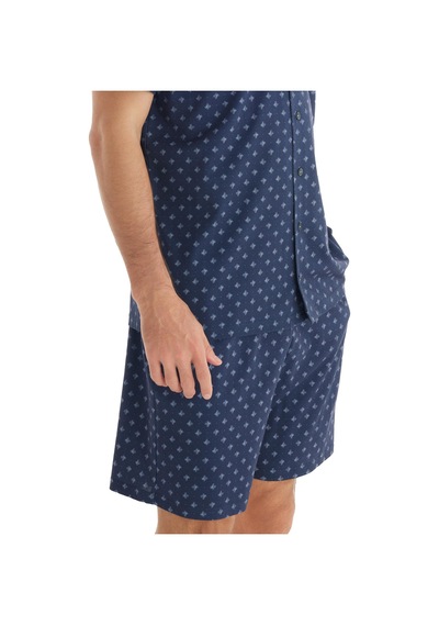 Blackspade Erkek Premium Önden Düğmeli Kısa Kol Şortlu Lacivert Pijama Takım C1t1n7o04 Lacıvert Blackspade Erkek Premium Önden Düğmeli Kısa Kol Şortlu Lacivert Pijama Takım C1t1n7o04 Lacıvert