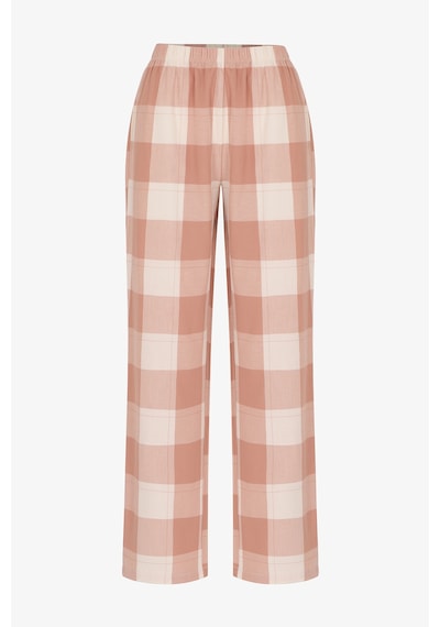 Penti Bej Quinn Checked Flanel Ekoseli Pijama Altı