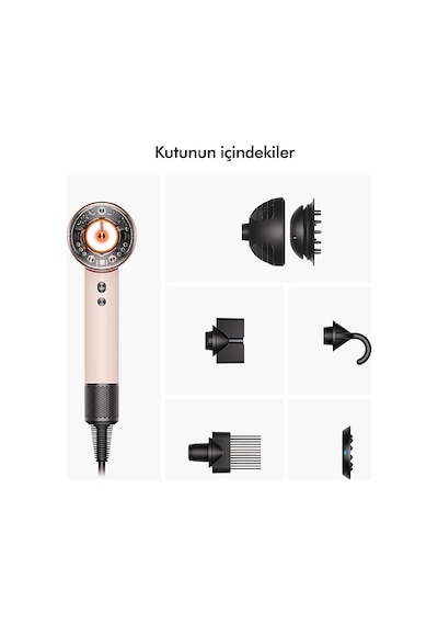 Dyson Supersonic Nural Saç Kurutma Makinesi Ceramic Pink / Rose Gold
