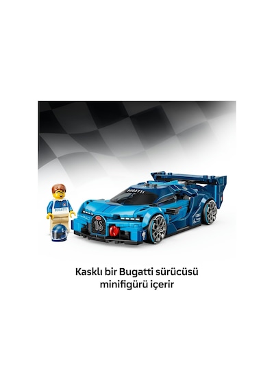 Speed Champions Bugatti Vision Gran Turismo Hiper Spor Araba 77253