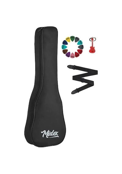 Midex Cs-24a Concert Ukulele Kılıfı Askı Pena