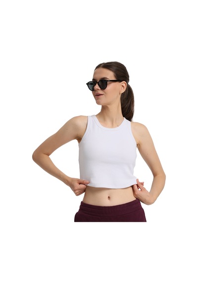 Sportive Suzu Kadın Beyaz Günlük Stil Atlet 25yk023-byz 1738754 Beyaz