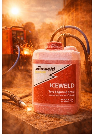 Zenweld Torç Soğutma Sıvısı 5 Kg Donma Ve Korozyon Önleyici Iceweld