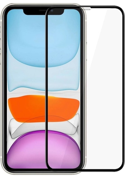 Apple Uyumlu iPhone 11, Pro Ve Max 5D Tam Kaplayan Ekran Koruyucu