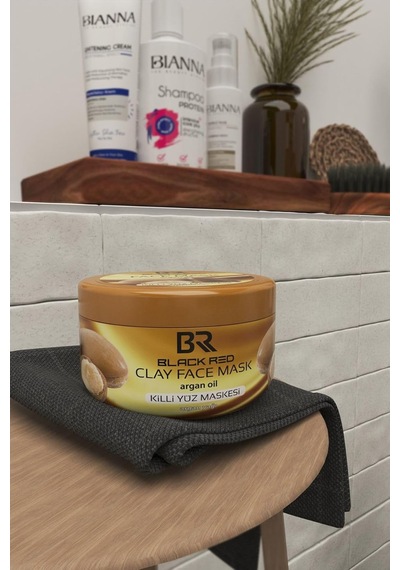 Br Kil Maskesi Anti-aging Ve Nemlendirici Yüz Maskesi Argan Içerikli Killi Yüz Maskesi - 400g
