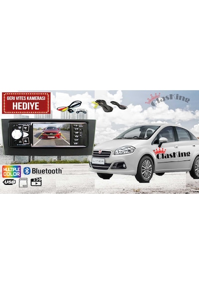Fiat Linea 4X45W Fm Sd Usb Bt Mp3 Oto Teyp N11.1400