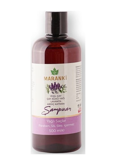 Maranki Çay Ağacı ve Lavanta Özlü Şampuan 500 ML