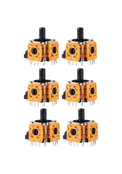 6 Adet Ps4 Analog Motor 001 011 020 030 040 050 055 Playstation 4 Kol Tamir Yedek Parça