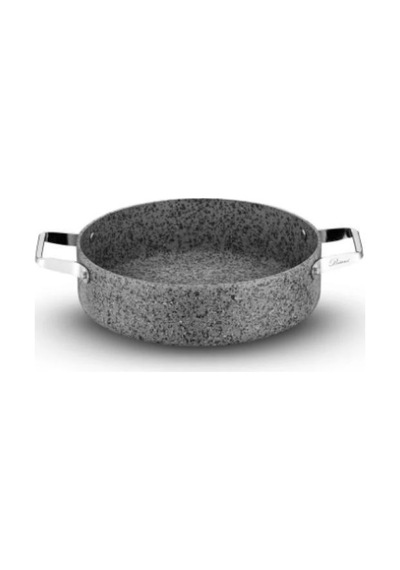 Brioni Stone Age 22 Cm Basık Tencere Gri