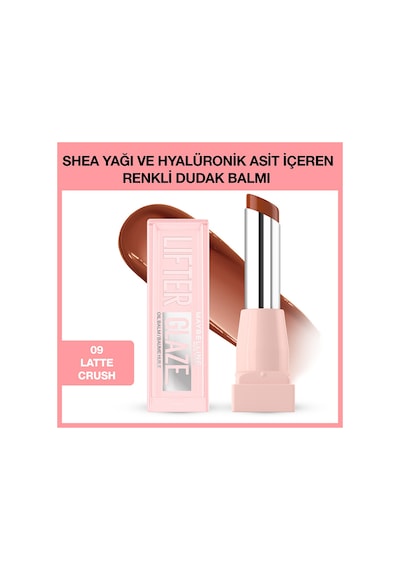 Maybelline New York Lifter Glaze Renkli Dudak Balmı 009 Latte Crush