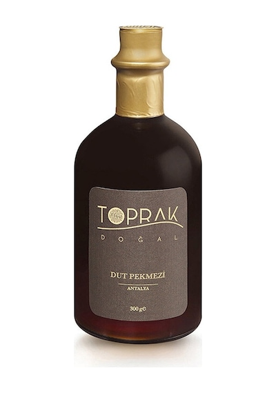 Toprak Doğal Antalya Şekersiz Dut Pekmezi 300 G