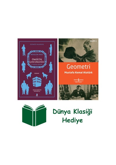 Ömer'in Çocukluğu + Geometri + Dünya Klasiği Hediye