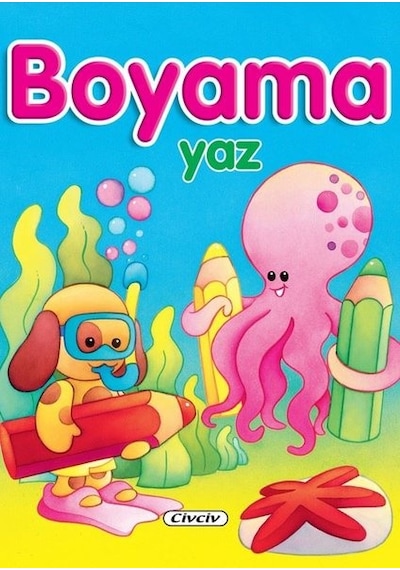 Boyama - Yaz- Civciv Yayınları