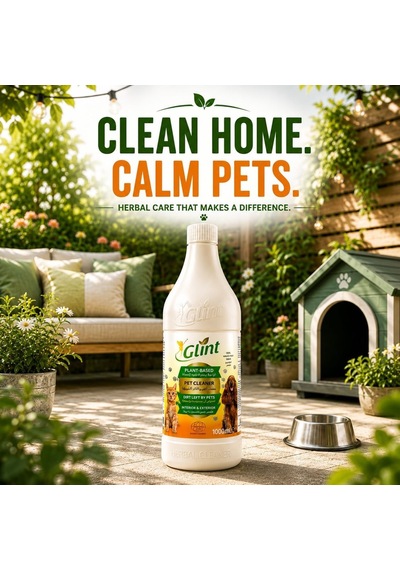 Pet Cleaner 1 Litre%100 Bitkisel Evcil Hayvan Kedi Köpek Çok Amaçlı Temizlik Pati Temizleyici Şampuan Koku Giderici