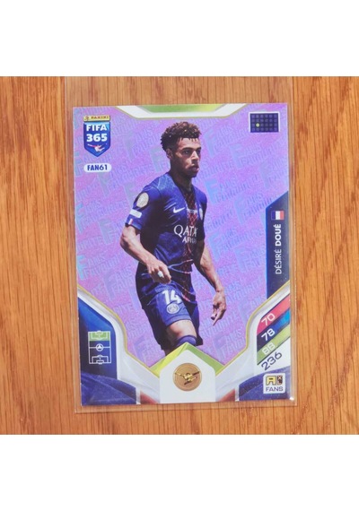 2026 Fans Favourite Desire Doue Pink Oyun Kartı Fan61
