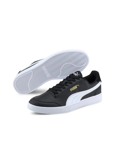 Puma Shuffle Erkek Sneaker Siyah Beyaz Siyah Beyaz