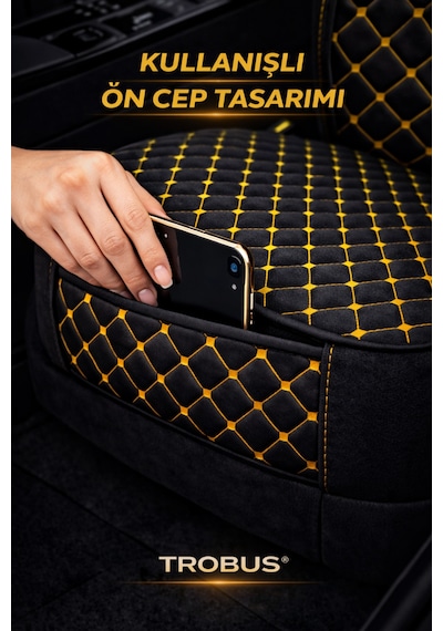Toyota Corolla 5 Kapı 2001 Öncesi 1990 2001 Uyumlu Kumaş Koltuk Minderi Kapitone Desen Terletmez Y