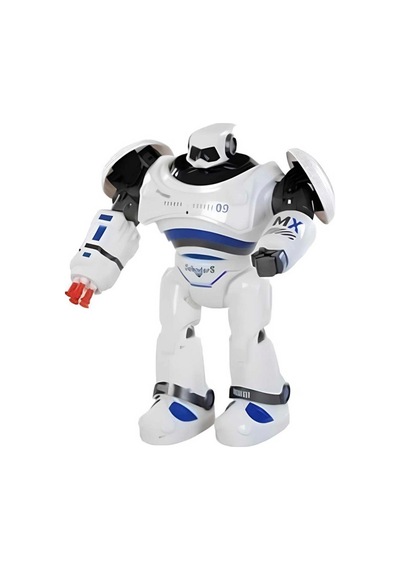 Karsan Uzaktan Kumandalı Robot 34 Cm Işıklı Sesli Yürür Sensörlü Eğlenceli Oyun Arkadaşı