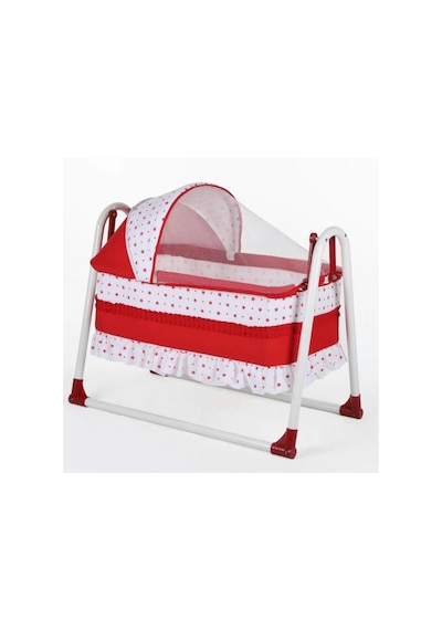 TommyBaby Yuvam Lüx Sepet Beşik Portatif Bebek Beşiği Sallanır