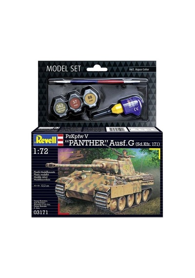 Revell Model Set 1:72 Panther Ausf. G Sd.kfz. 171 63171