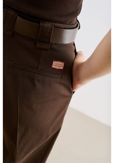 Manuka Gabardin Straıght Pileli Pantolon Acı Kahve Aw26pnt00004-12537 Acı Kahverengi