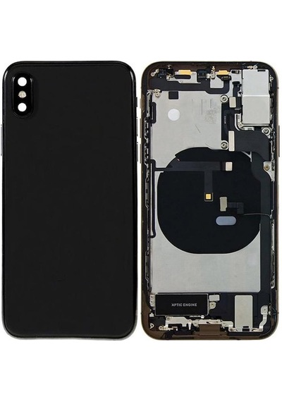 Apple Uyumlu iPhone Xs İle Dolu Kasa Siyah