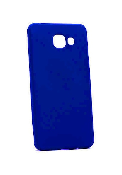 Samsung Uyumlu Galaxy A7 2016 Kılıf Zore Premier Silikon Kapak Saks Mavi