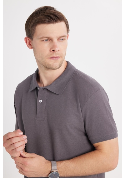 Tudors Erkek Regular Fit Klasik Kesim Pamuklu Yumuşak Dokulu Serin Tutan Kumaş Düz Gri Polo Yaka Tişört-35000 Gri1 Tudors Erkek Regular Fit Klasik Kesim Pamuklu Yumuşak Dokulu Serin Tutan Kumaş Düz Gri Polo Yaka Tişört-35000 Gri1