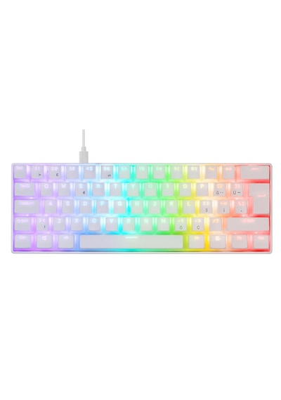 Everest Brıar Siyah Q Red Switch Rgb Type-c Mekanik Gaming Oyuncu Klavyesi Beyaz