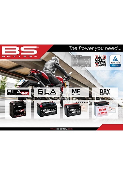 Bs Btz14s Sla 2014-2015 Sym Maxsym 600i Abs Uyumlu Akü Jel Akü