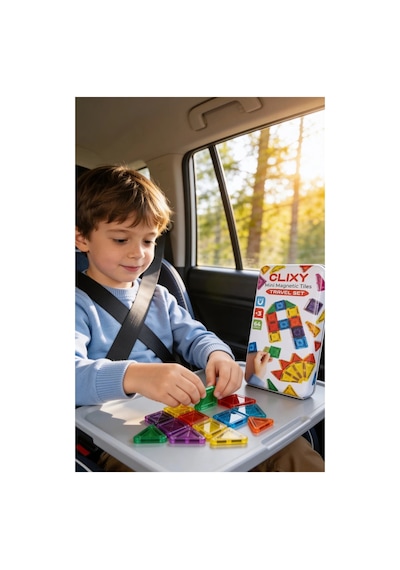 Ucuzuna Bak Mini Manyetik Bloklar 64 Parça Travel  Set