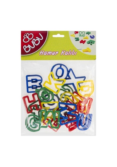 Bu-bu Oyun Hamuru Kalıbı 26 Parça 00045 Beyaz