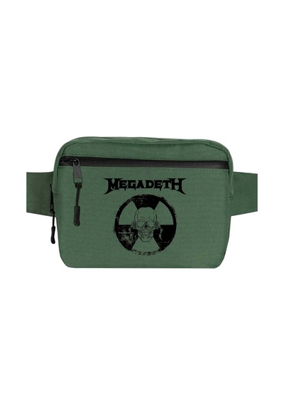 Megadeth Warnıng Yeşil Bel Çantası