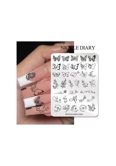 Nicole Diary Metal Stampa Tabakası X002 56249