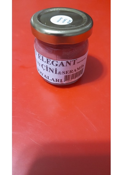 Art Elegant Çini Tahrir Boyası Kırmızı 3416 40 ML Kırmızı